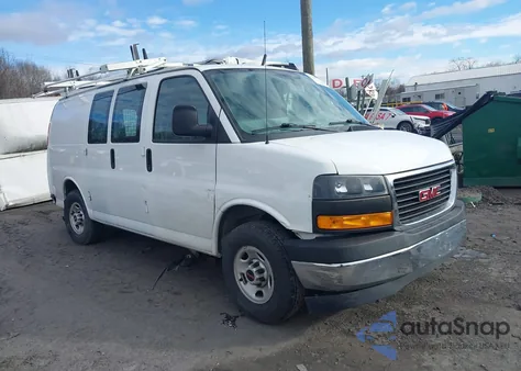 2020 GMC Savana Cargo Rwd 2500 Regular Wheelbase Work Van из США, поврежденный, VIN 1GTW7AFG9L1182439